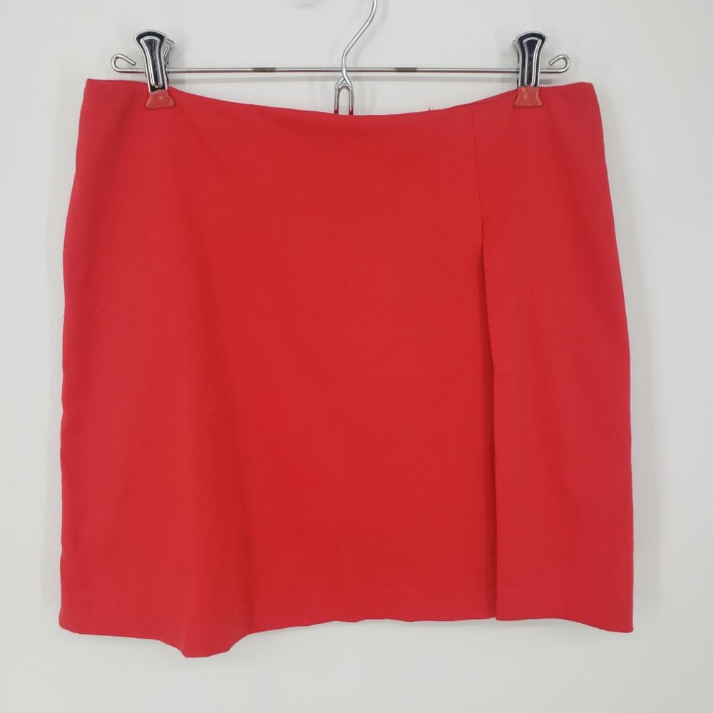 Cache Slit Mini Skirt